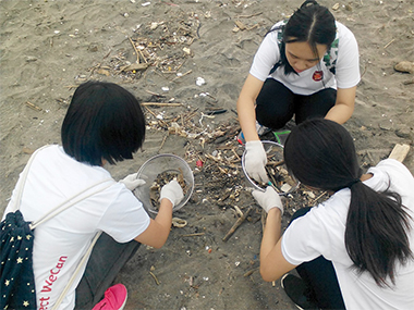 清潔海灘及塑膠分類工作坊